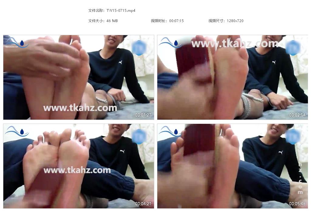 TW15-可愛男孩裸足全套TK