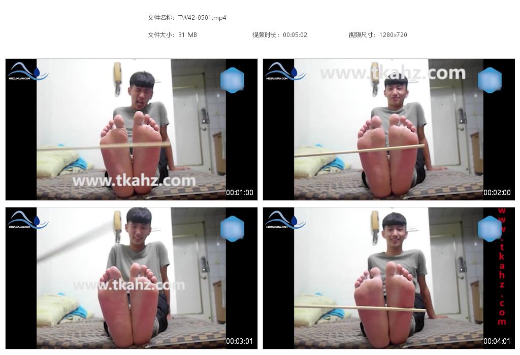 TW42-男生被綁打腳心TK