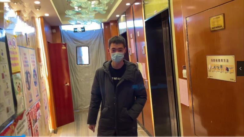 JDD130-口罩直男東北白襪男體驗撓癢