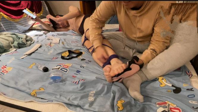 JDD163-超級怕癢直男繩m弟弟床上撓癢解壓