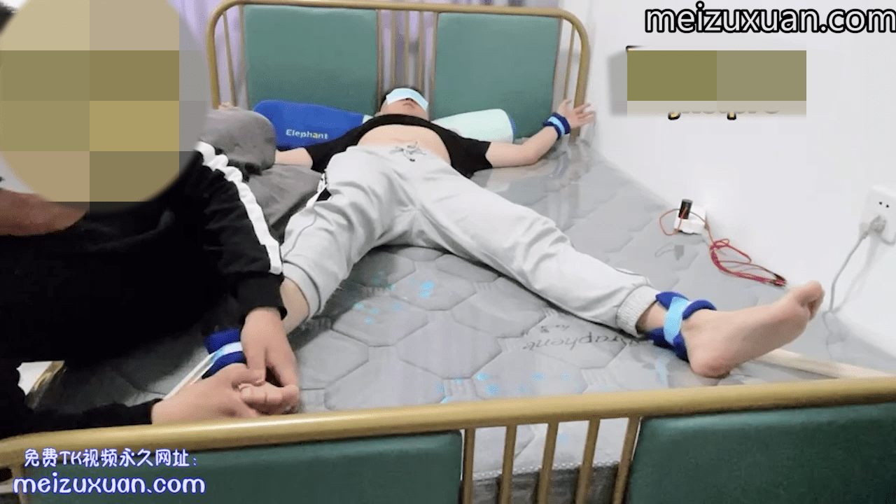 MZB825-北體畢業直男床上大字撓癢放松