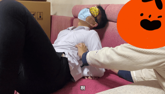 MZB1498-2401306西裝體育生撓癢面試