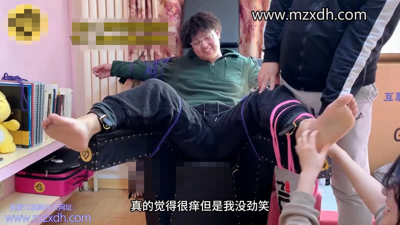 MZB1782-（字幕）超級怕癢直男小壯被多人撓到受不了