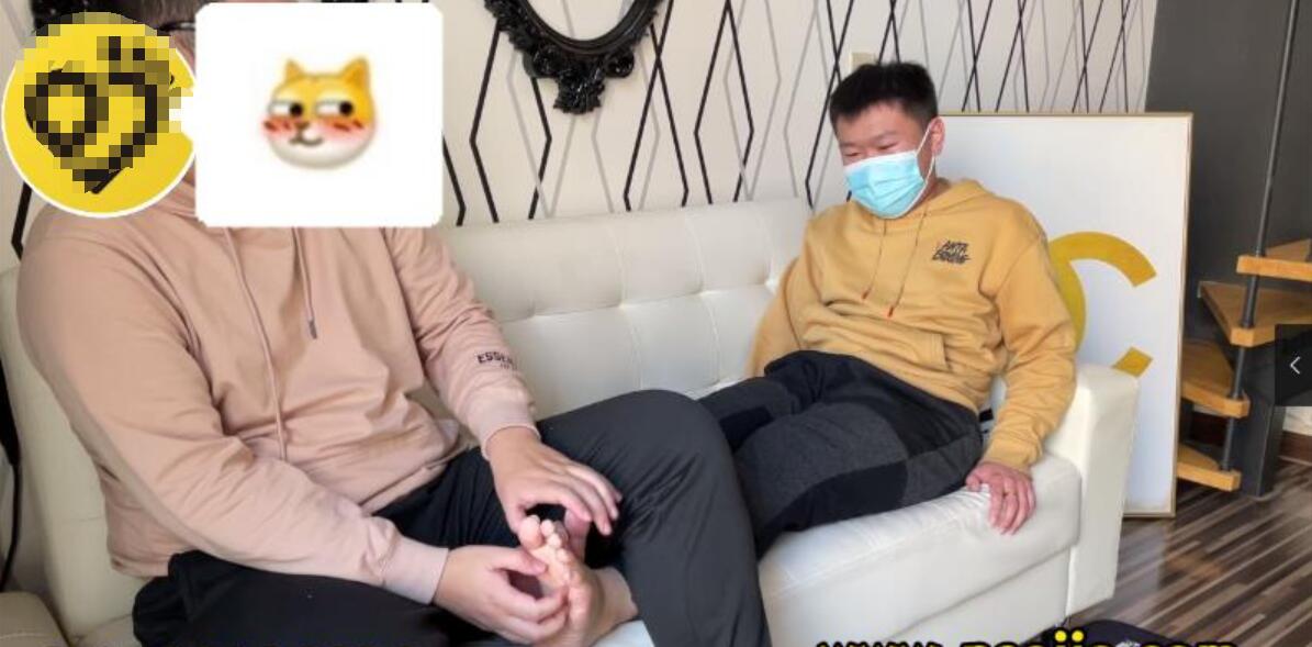 JDD91-怕癢黃衣白襪小帥首次撓癢遊戲