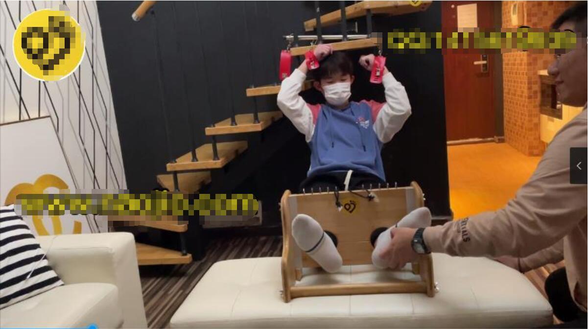 JDD89-怕癢口罩弟弟夜晚足枷撓癢減壓