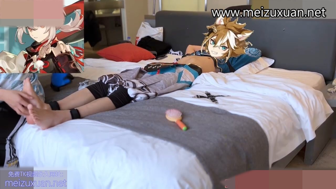 MZB1618-【五郎被T！】嘴硬の帥氣五郎被檸涼捉住！捆綁Tk怕癢的白嫩腳腳