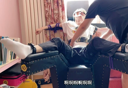 MZB-2405027南方怕癢男生白襪被撓